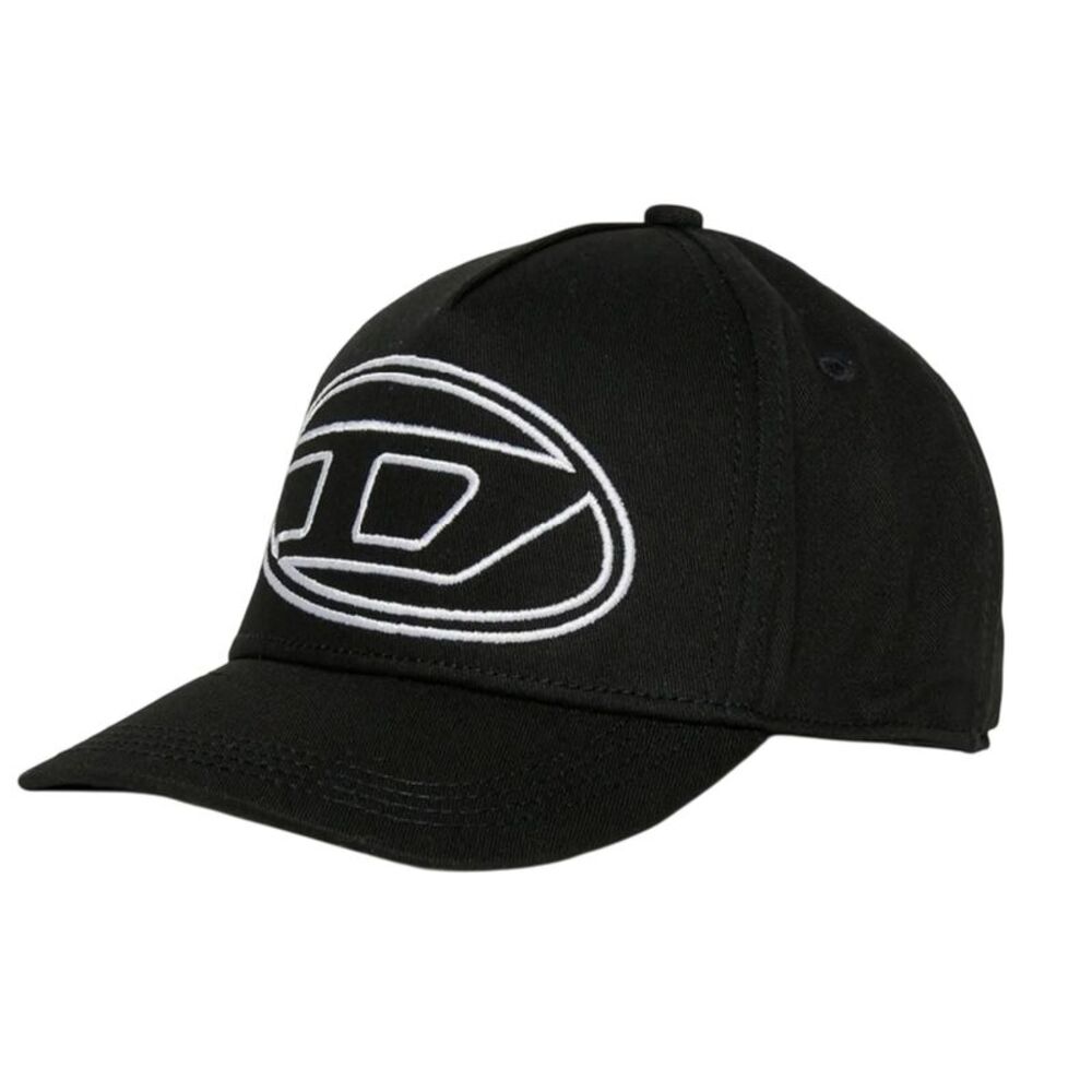 Diesel Childrens/Kids Embroidered Logo Baseball Cap / Black